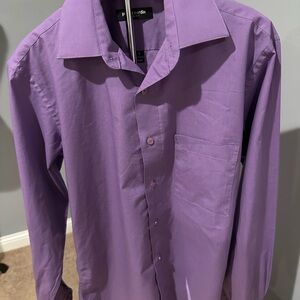 Pierre Cardin Men's Lavender Dress Shirt